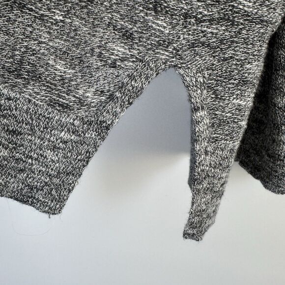 Marine Layer Womens Small Gray Marled Open Front Cardigan Sweater Cotton Casual - Picture 5 of 11